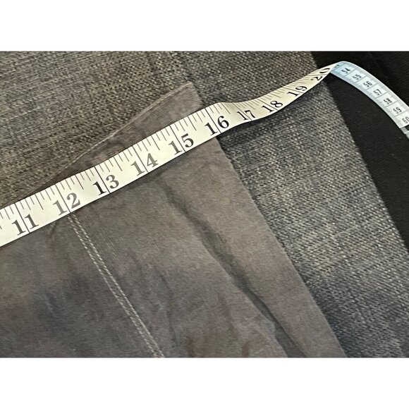 The Territory Ahead Dark Gray Corduroy Skirt Sz 10 - Picture 5 of 9